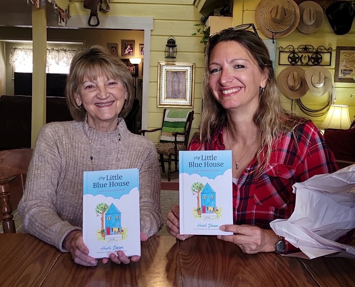 Author Heidi Dixon with Illustrator Coleen Bradfield