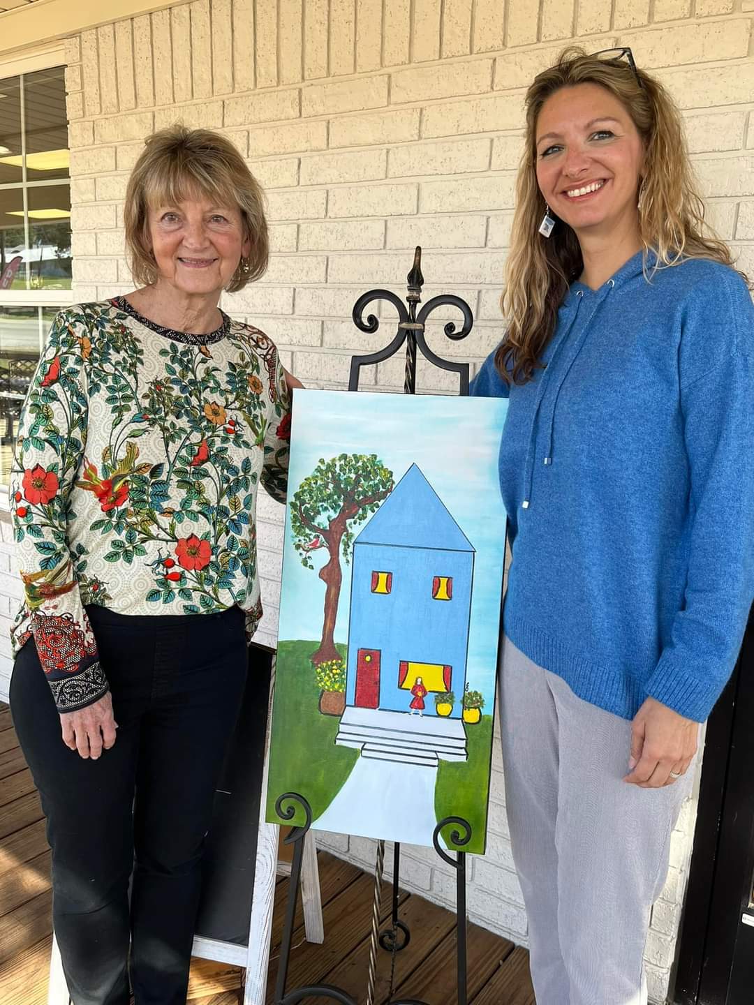 Author Heidi Dixon with Illustrator Coleen Bradfield