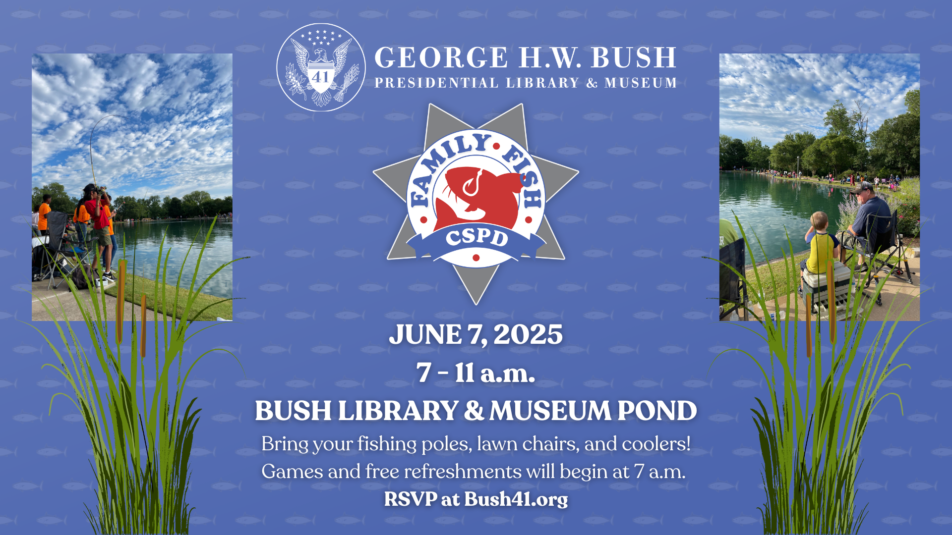 Family Fish George Bush Library