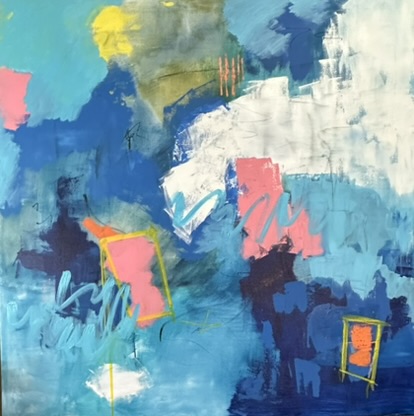Don't Fence Me In painting by Kay Hand
