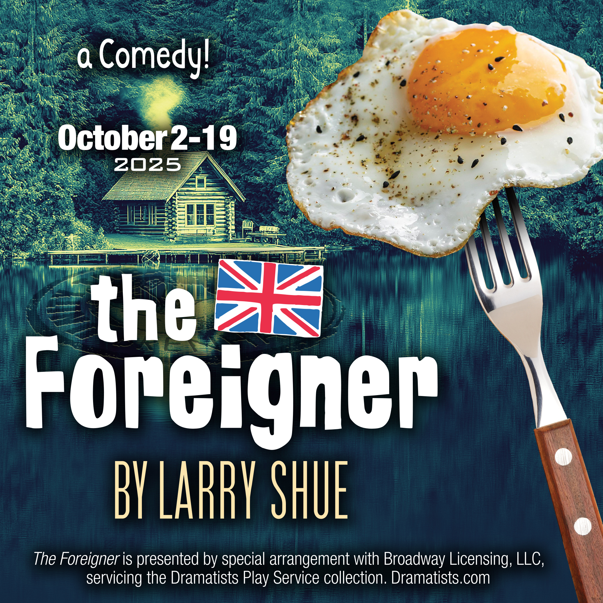 The Foreginer by Larry Shue performed by Unity Theatre Brenham