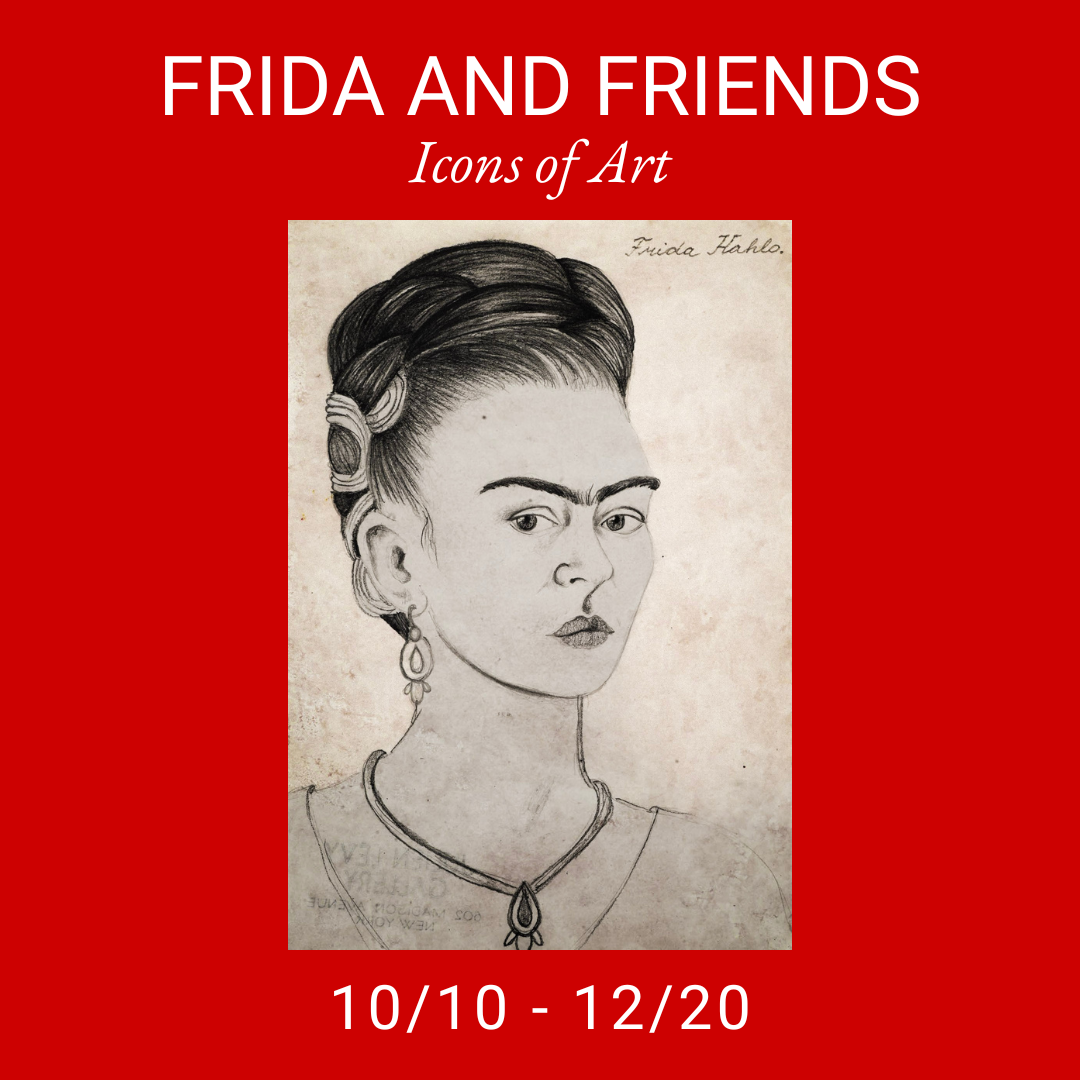 Frida Kahlo Salvador Dali Pablo Picasso Diego River Art Exhibit College Station Texas