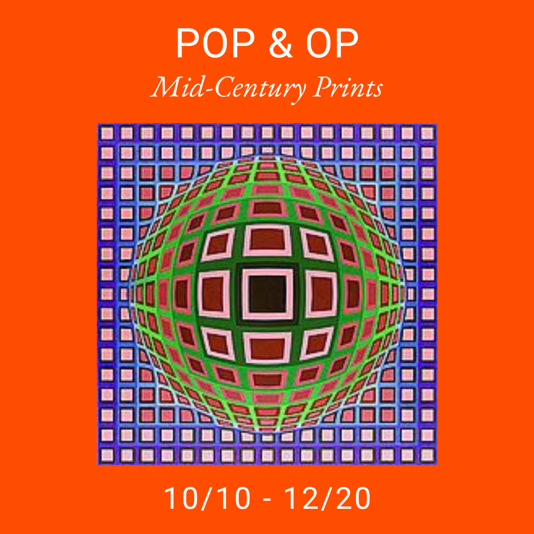 Andy Warhol Josef Albers Victor Vasarely Art Exhibit College Station Texas