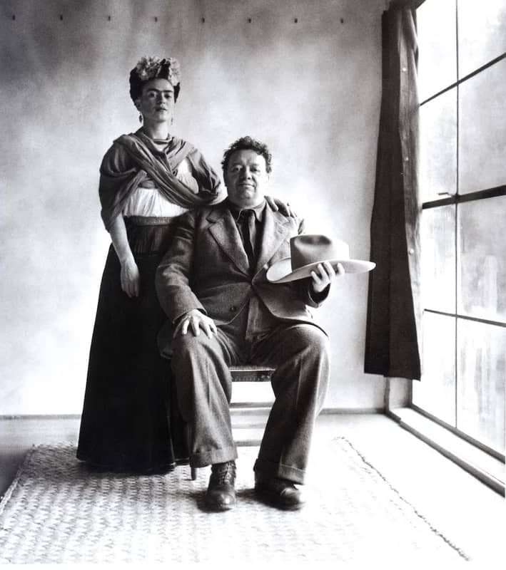 Frida Kahlo and Diego Rivera Portrait