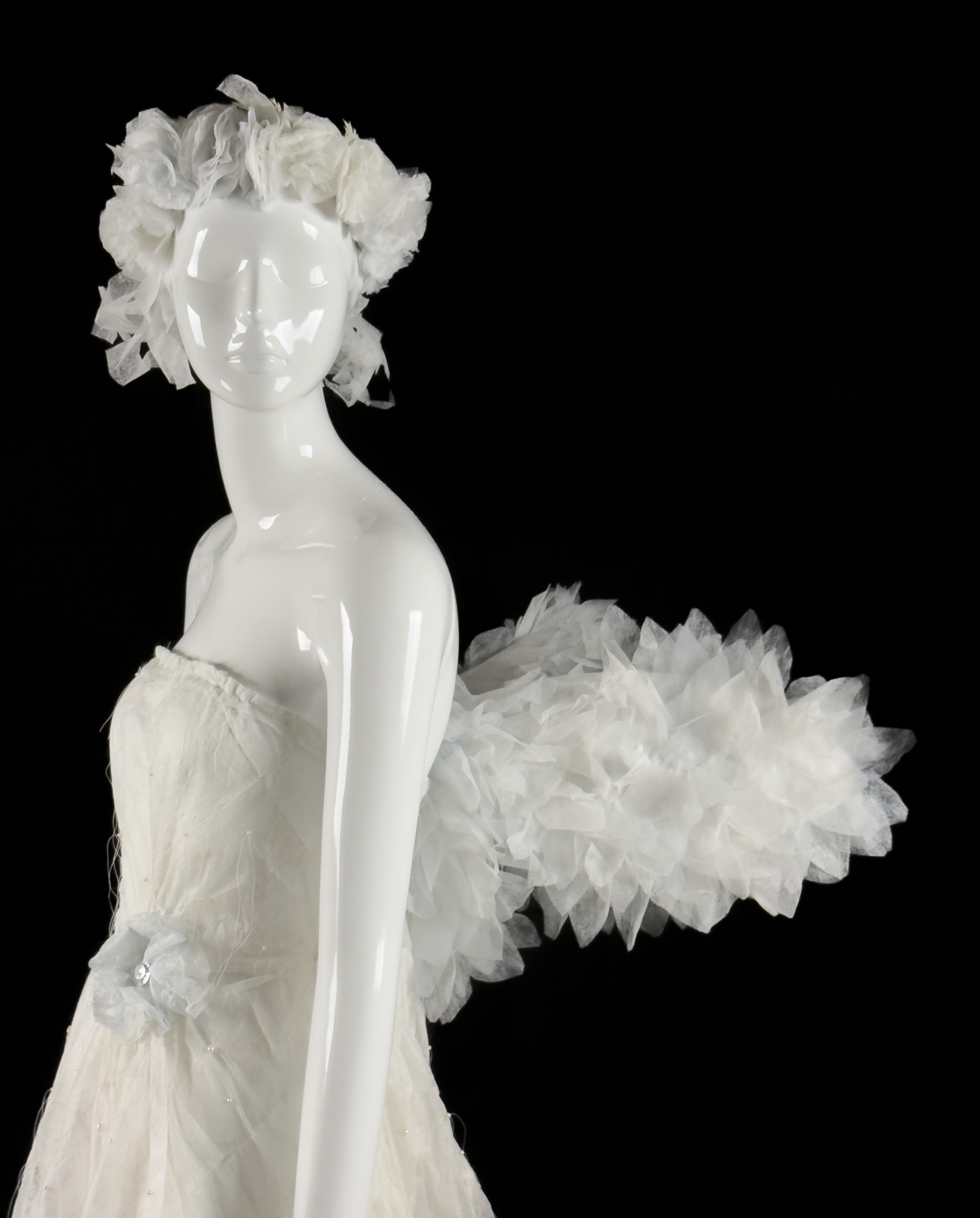 Dryersheet Strapless Sundress by Jamie Speck in Gallery Exhibit in College Station, TX the Arts Center