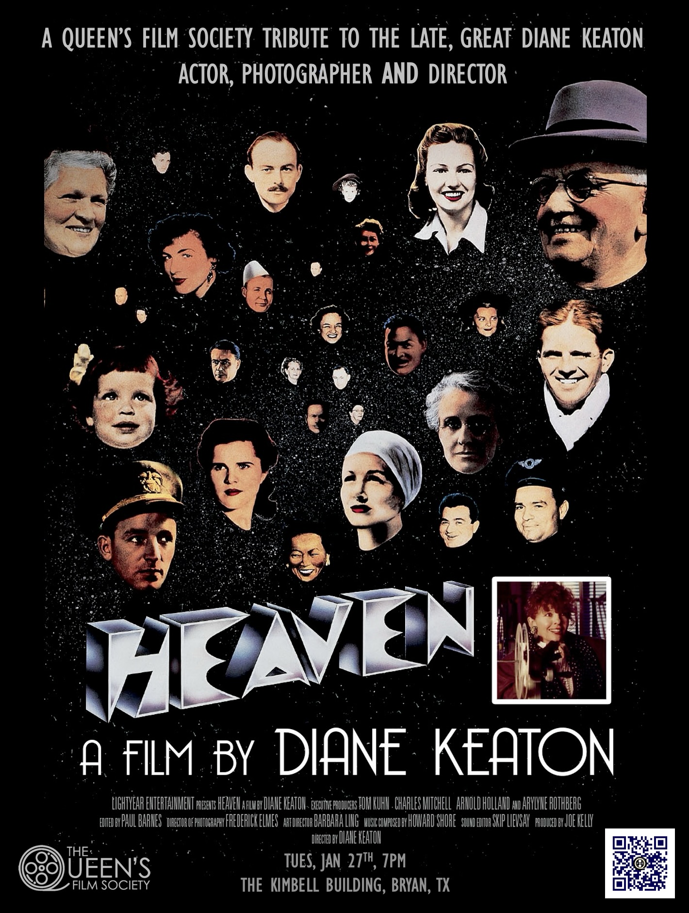 Heaven by Diane Keaton shown by Queen's Film Society