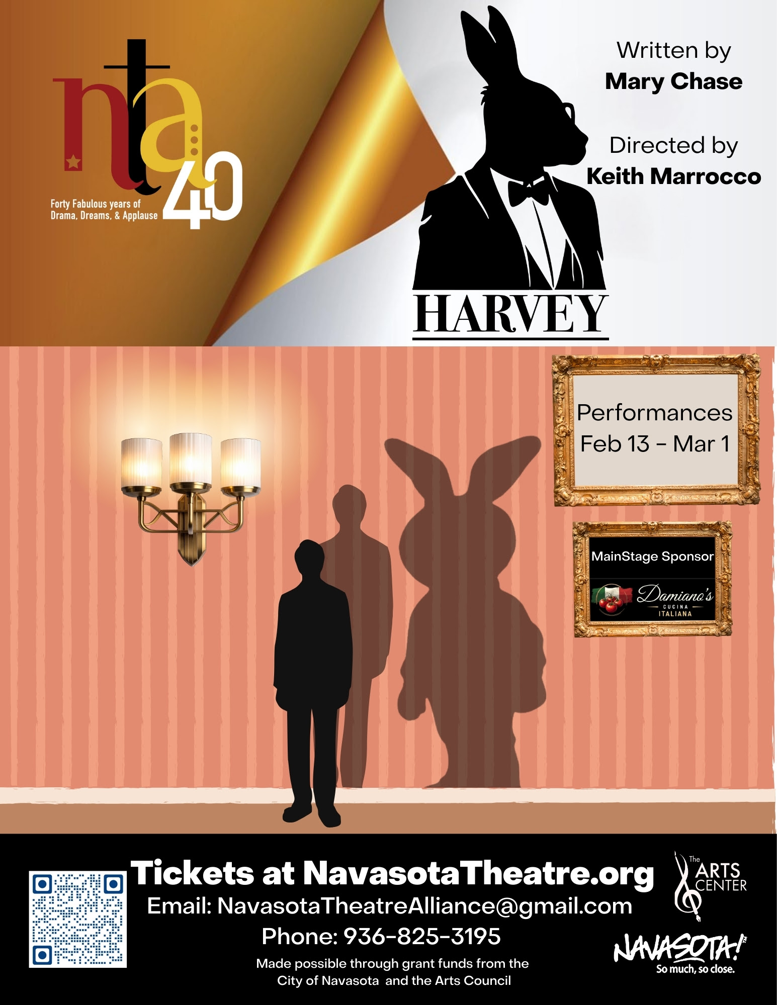 Harvey Performance Navasota Theatre Alliance